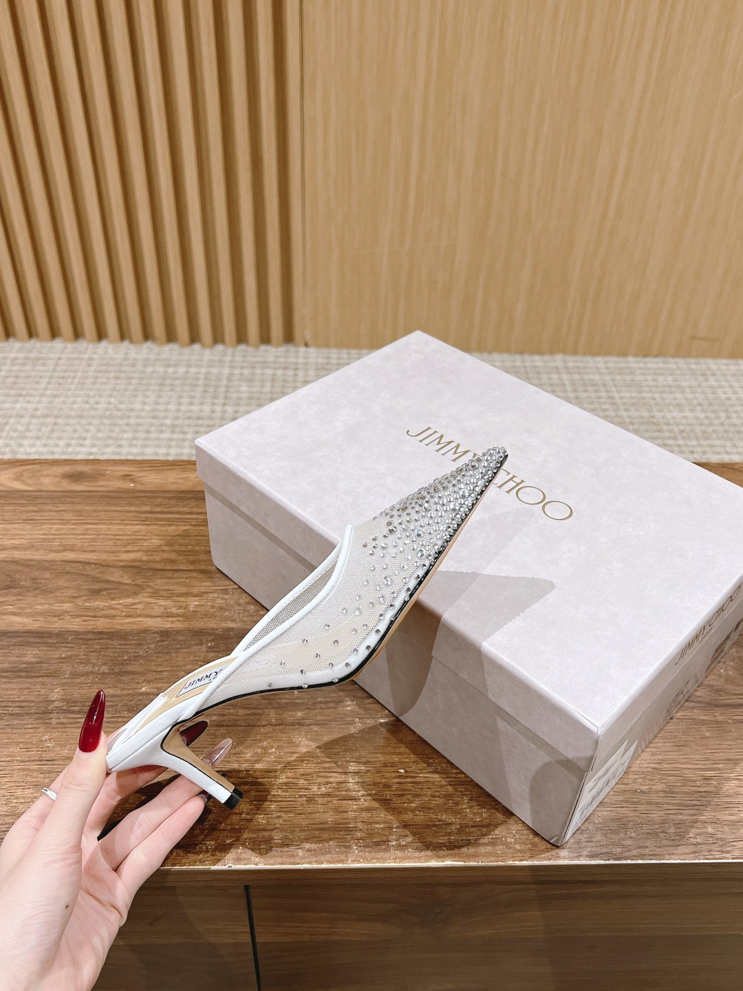 ua Ji*y Ch* vivi mules 6.5cm