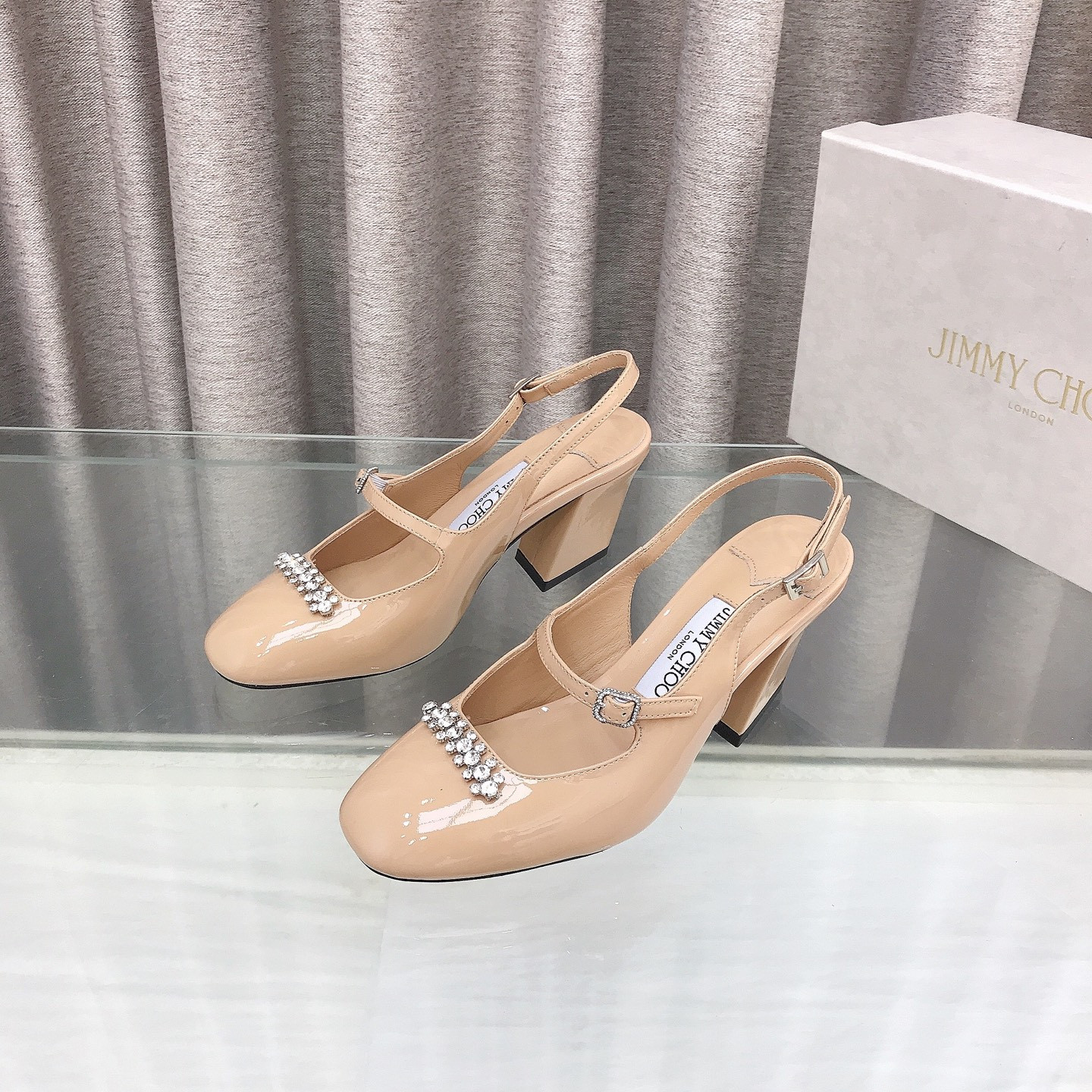 ua Ji*y Ch* belinda slingbacks 7cm