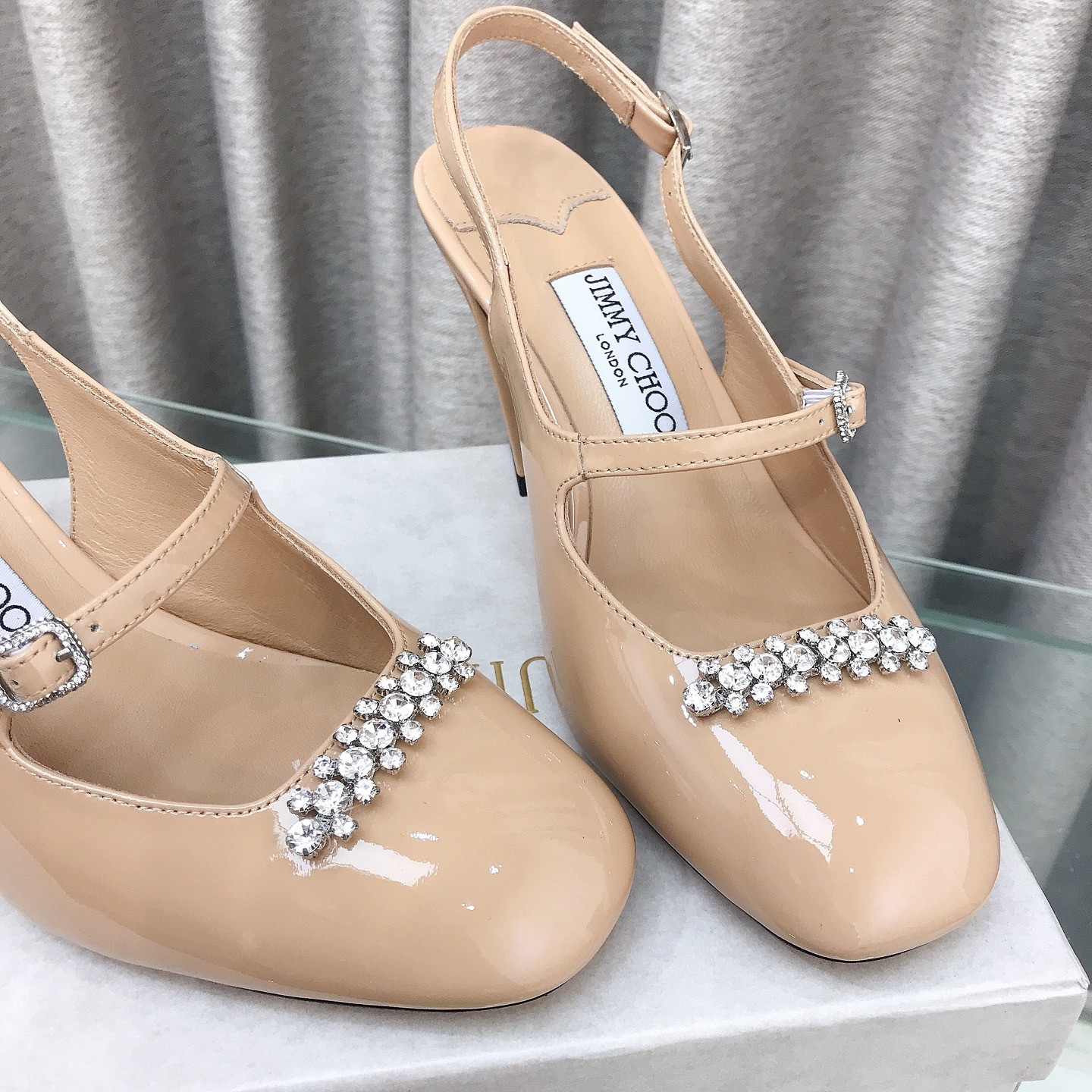 ua Ji*y Ch* belinda slingbacks 7cm